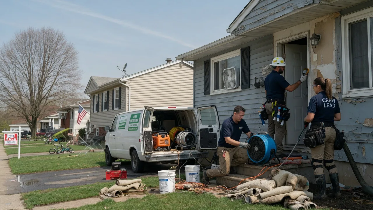 Flood Cleanup in Bakers Mills, NY near me